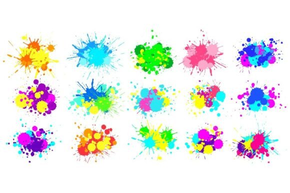 Download Color Splatter. Colorful Paint Splash - Splatter Collection