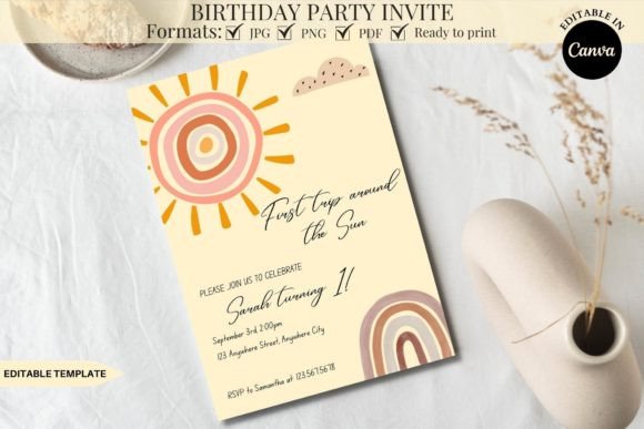 Download Printable Birthday Party Invite Template - Print Collection