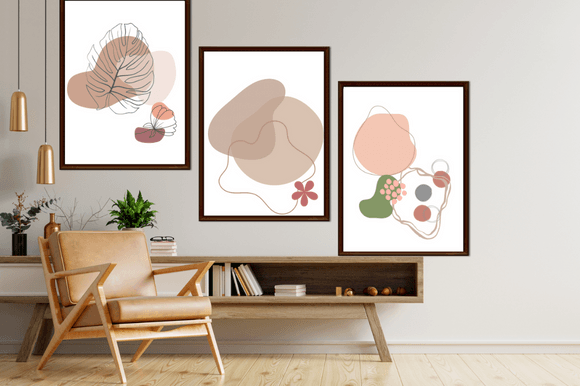Download Boho Wall Art Set of 3 Prints - Print Collection