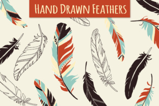 Download Hand Drawn Feathers Set - Hand drawn feathers Collection
