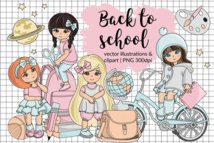 Download BACK to SCHOOL Clipart & Digital Print Set - Print Collection