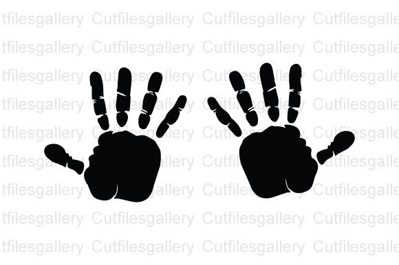 Download Children Hand Print SVG, Baby Hand Print - Print Collection